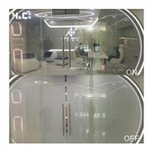 Закривљено променљиво паметно стакло